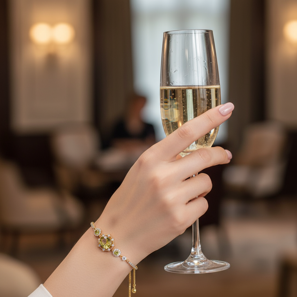 香槟杯佩戴图2