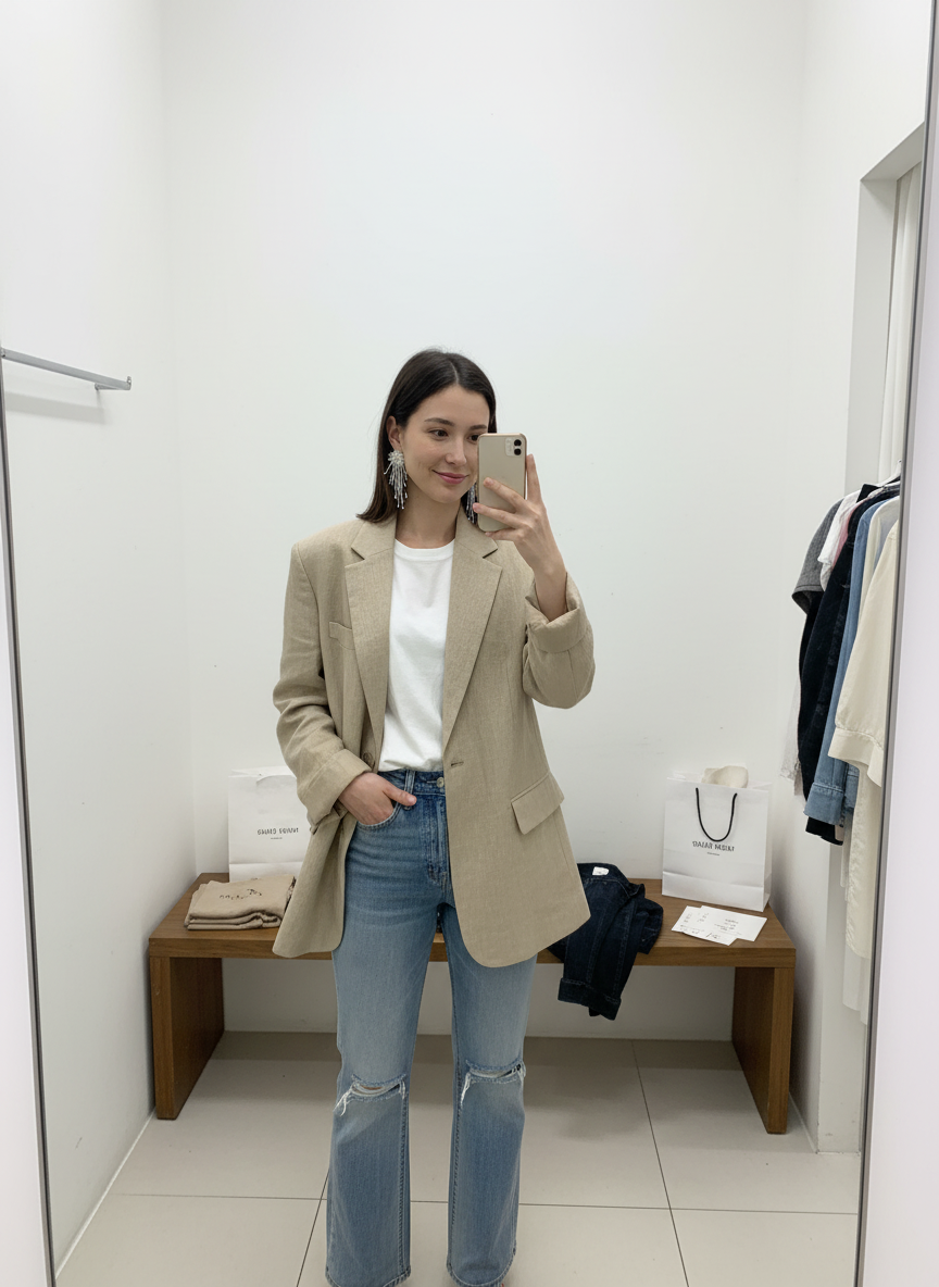 Handmade Firework Tassel Earrings - 925 Silver Posts