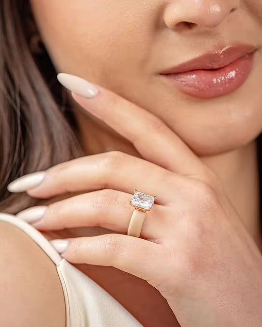 Silicone Wedding Ring Women Men Diamond Bling Stackable Flexible Workout Sports Waterproof