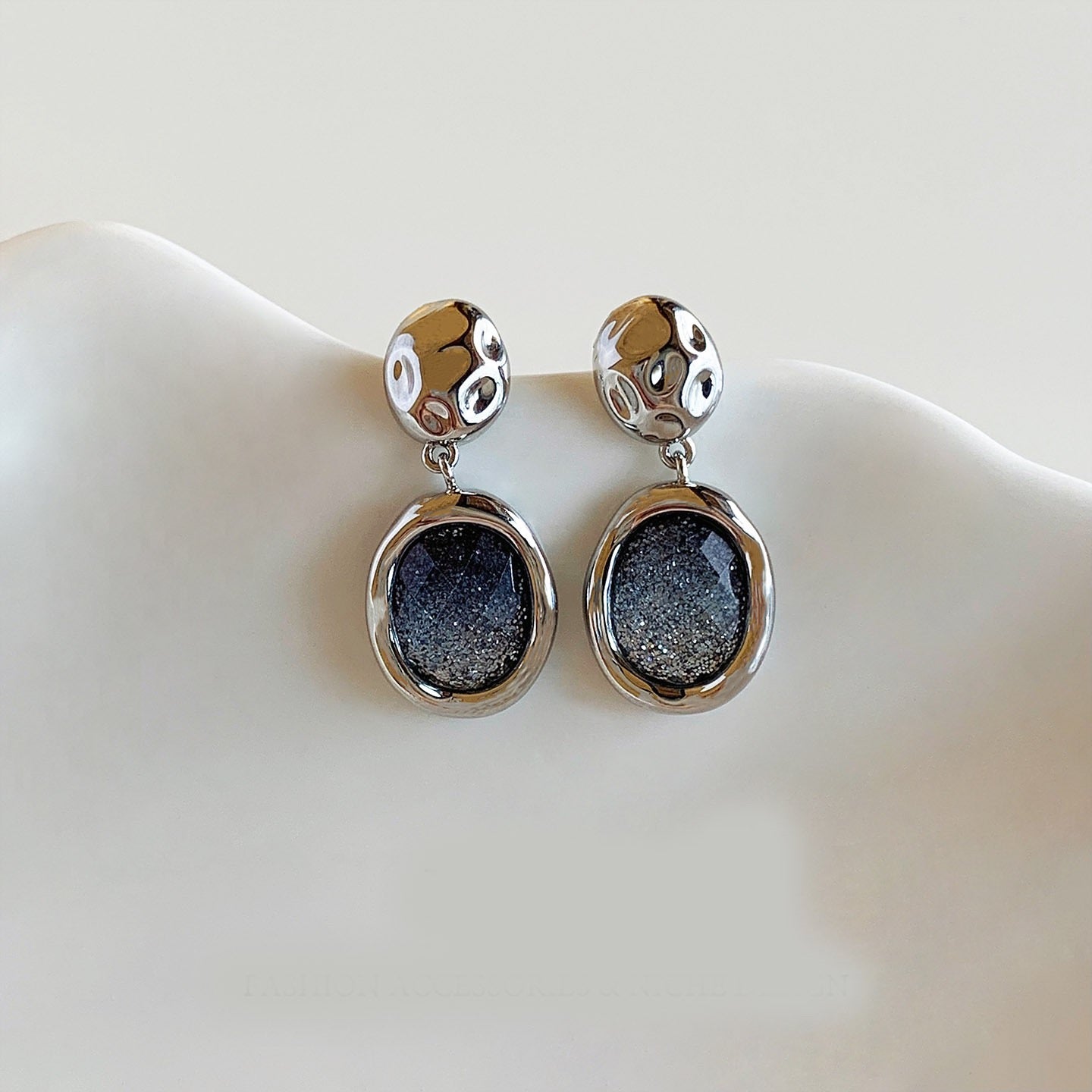 Galaxy Starry Earrings Women Elegant Drop Dangle Earrings Party Date Jewelry