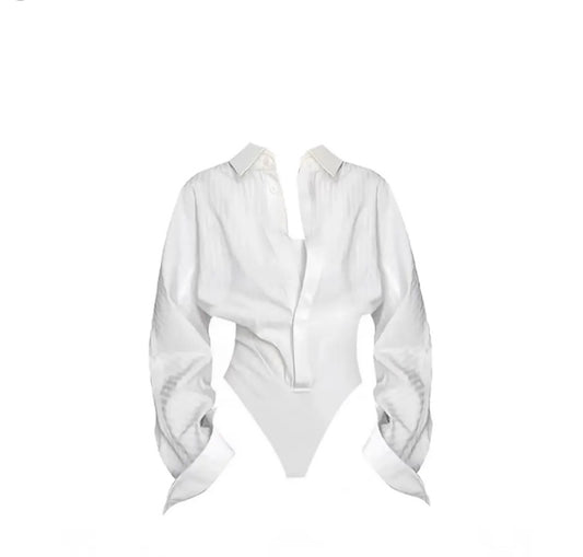 Shirt Stay Bodysuit Women Snap Button Blouse Keeper Anti Slip Underwear Base Layer Camisole