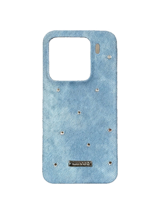 Handcrafted Original Denim Rhinestone Phone Case iPhone Samsung Galaxy Mobile Phone Cases