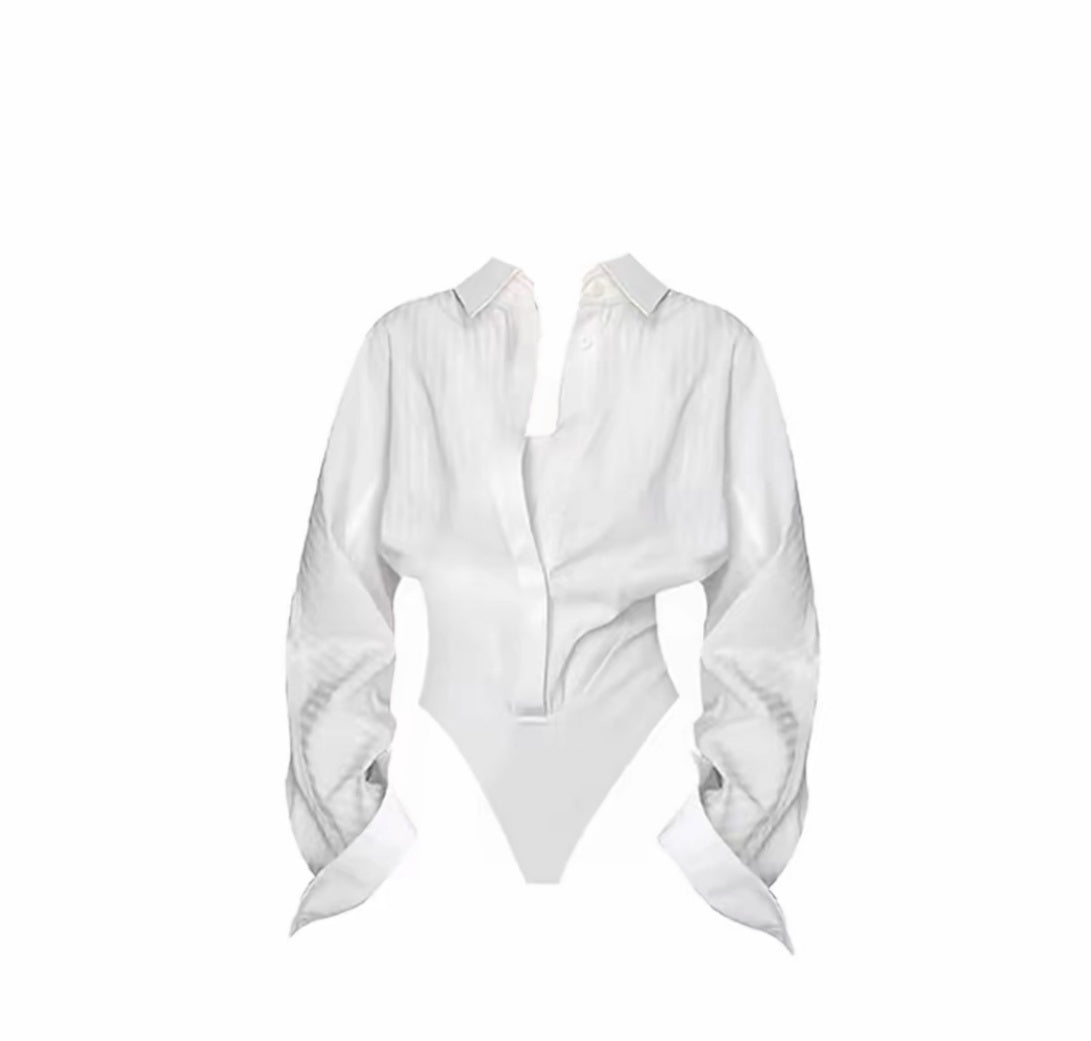 Shirt Stay Bodysuit Women Snap Button Blouse Keeper Anti Slip Underwear Base Layer Camisole