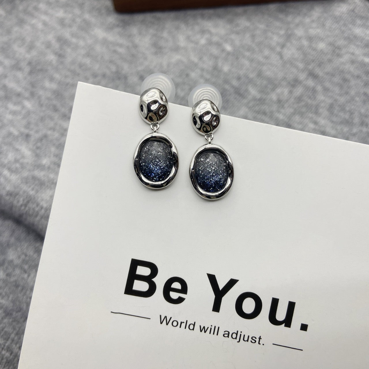 Galaxy Starry Earrings Women Elegant Drop Dangle Earrings Party Date Jewelry