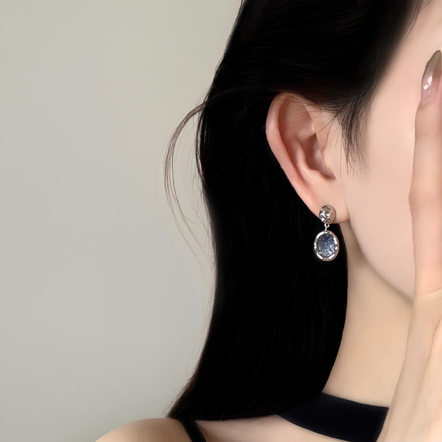 Galaxy Starry Earrings Women Elegant Drop Dangle Earrings Party Date Jewelry