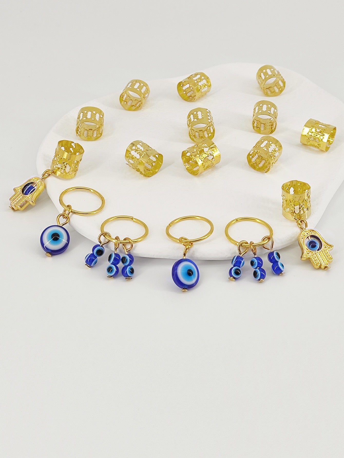 ✨ Bohemian Gold Hair Accessories Set - Let Every Strand Shine with Magic