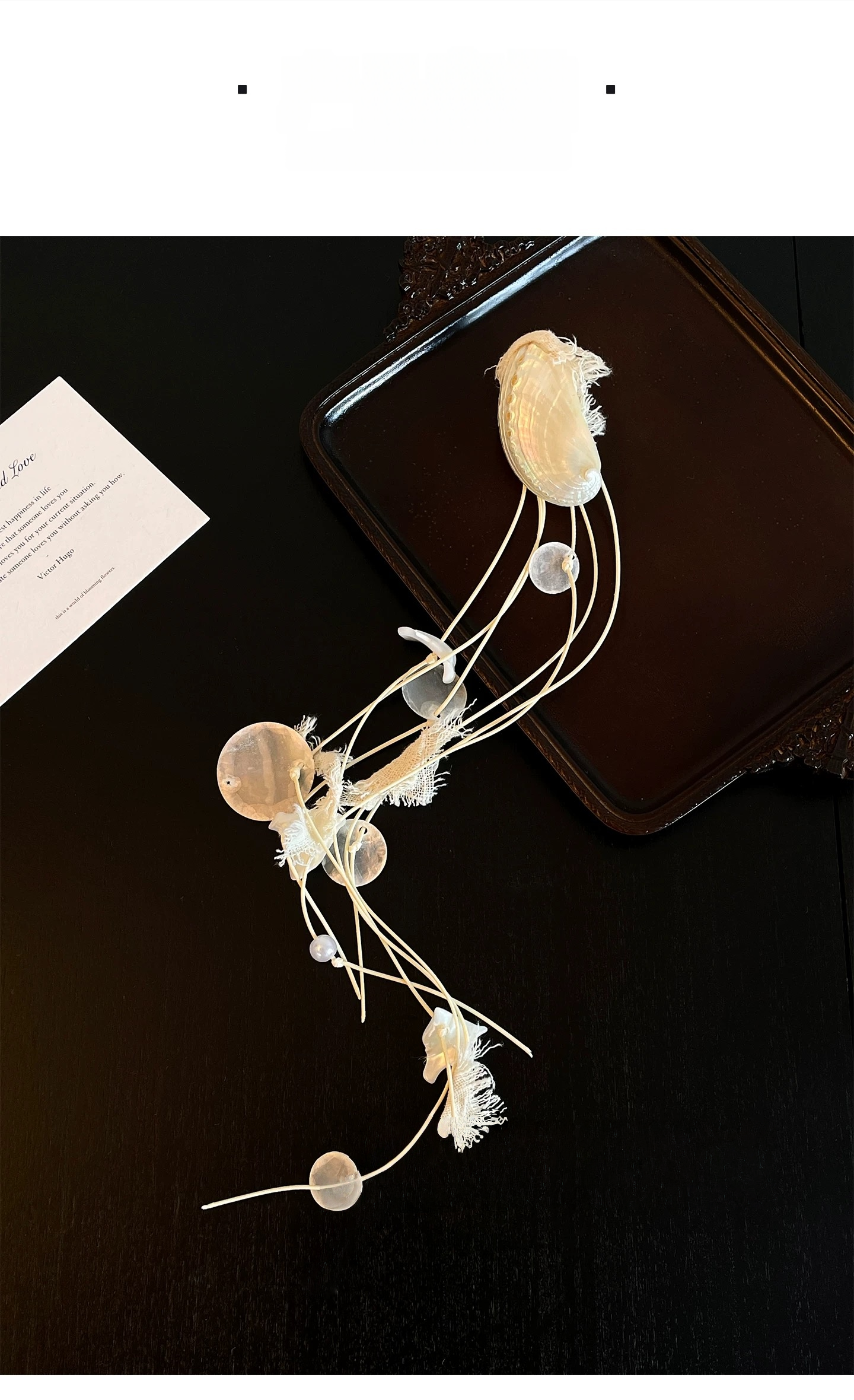 Shell Tassel Handmade Earrings | Ocean Breeze & Freedom