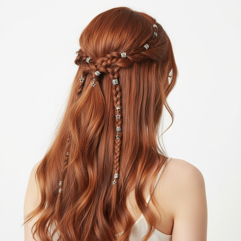 Vintage Baroque Hair Accessories - 36 Pack (Gold & Silver)