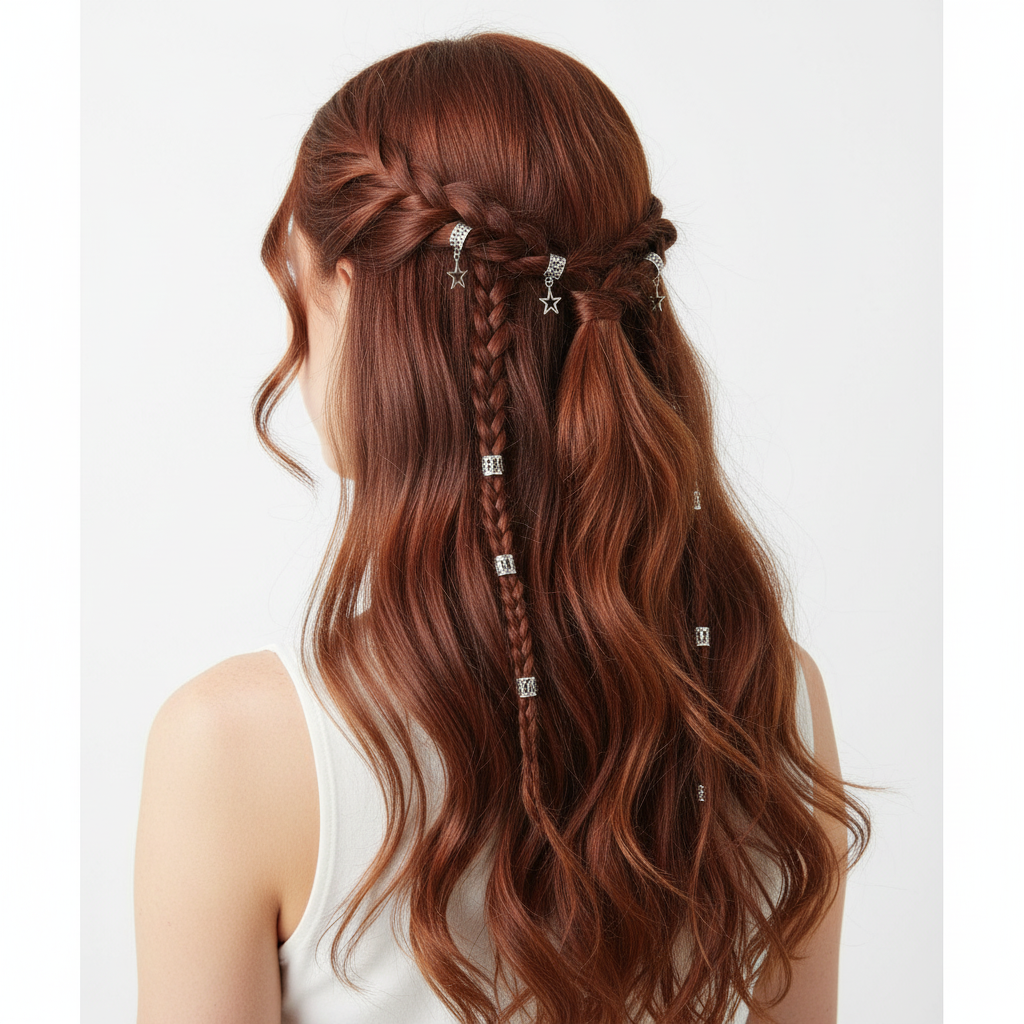 Vintage Baroque Hair Accessories - 36 Pack (Gold & Silver)