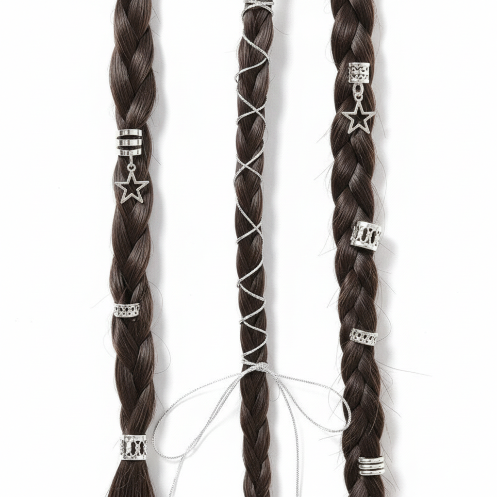 Vintage Baroque Hair Accessories - 36 Pack (Gold & Silver)