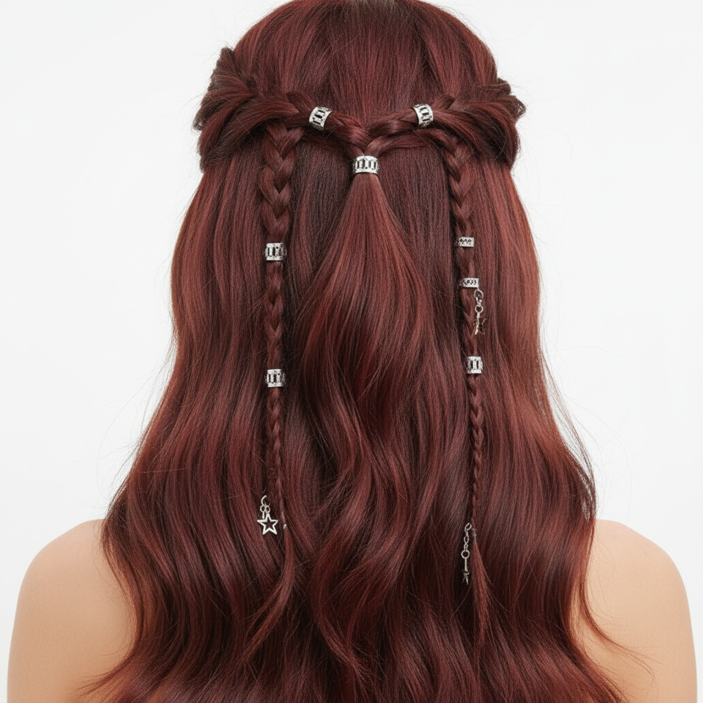 Vintage Baroque Hair Accessories - 36 Pack (Gold & Silver)