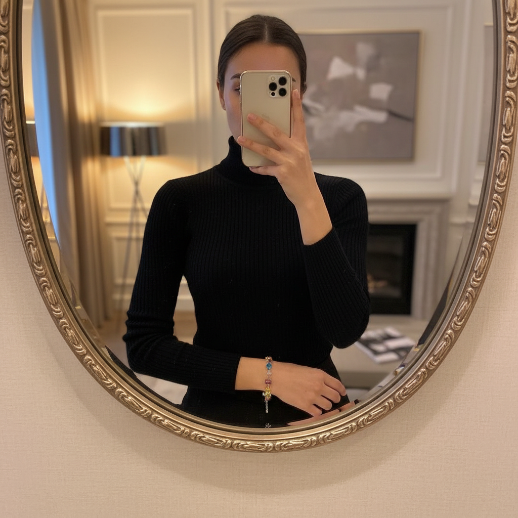 Colorful Zirconia Bracelet for Women - Multicolor Crystal Gemstone Chain Bracelet Gold Silver Plated Adjustable Charm Jewelry Gift